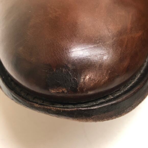 VERY GOOD To Boot New York Brandon Cap Toe Oxfords Brown Leather Men's Size 10 - Picture 12 of 12